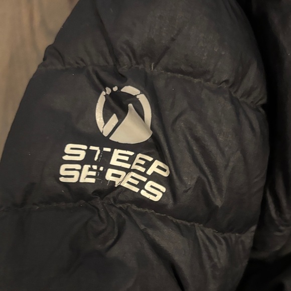 The North Face Men's Black Steep Series Hooded Puffer Jacket, Size Medium - Picture 5 of 9
